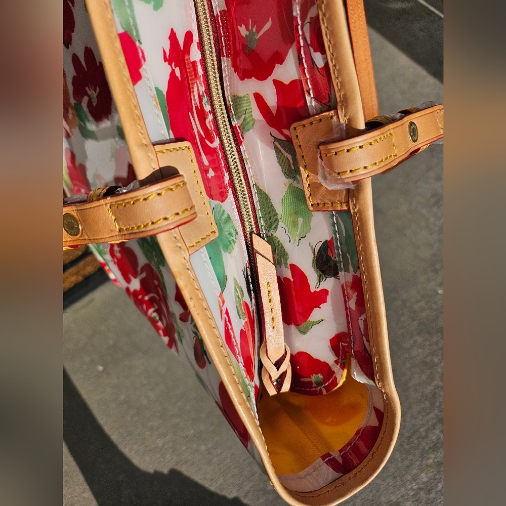 Dooney & Bourke Floral Tote Bag - Picture 11 of 16